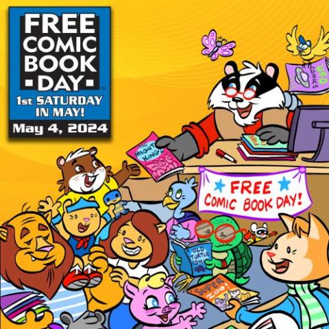 Free Comic Book Day May 4, 2024