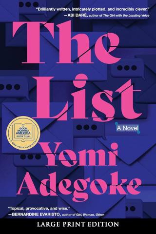 Cover of "The List" by Yomi Adegoke