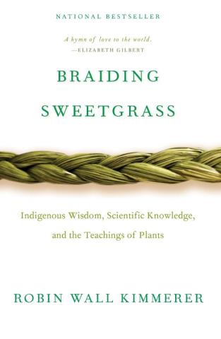 Cover of "Braiding Sweetgrass" by Robin Wall Kimmerer