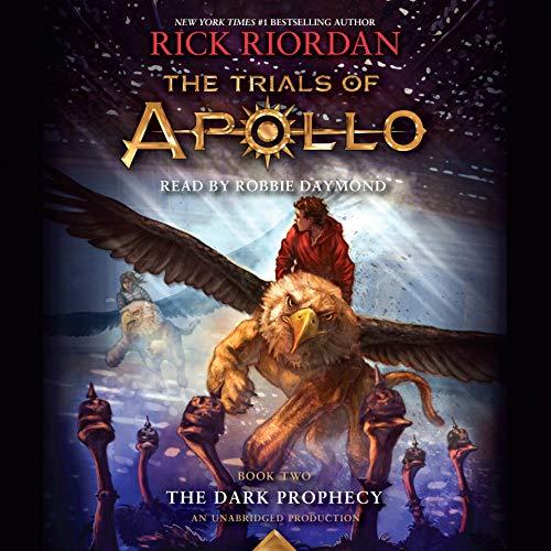 Cover of The Dark Prophecy by Rick Riordan.