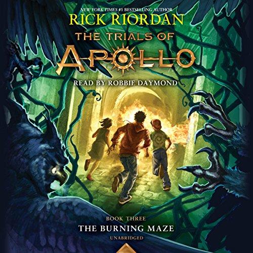 Cover of The Burning Maze by Rick Riordan.
